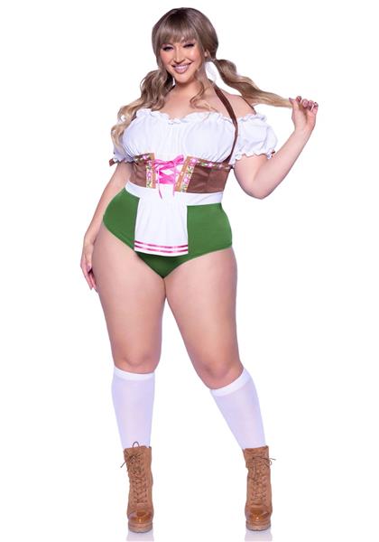 Grote foto oktoberfest dirndl kostuum dames plus size leg avenue verzamelen overige verzamelingen