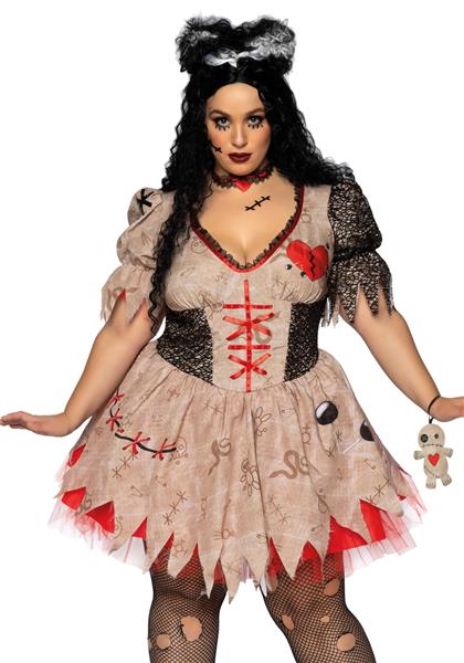 Grote foto voodoo pop jurk dames plus size leg avenue verzamelen overige verzamelingen