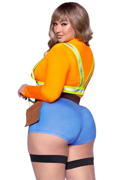 Grote foto bouw kostuum dames plus size leg avenue verzamelen overige verzamelingen