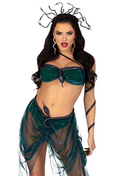 Grote foto halloween kostuum dames medusa leg avenue verzamelen overige verzamelingen
