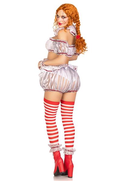 Grote foto halloween kostuum dames clown leg avenue verzamelen overige verzamelingen