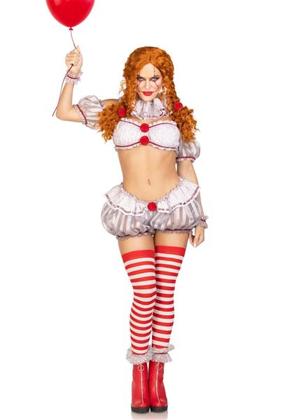 Grote foto halloween kostuum dames clown leg avenue verzamelen overige verzamelingen