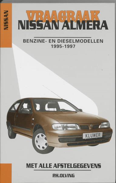 Grote foto vraagbaak nissan almera benzine en dieselmodellen 1995 1997 autovraagbaken boeken hobby en vrije tijd