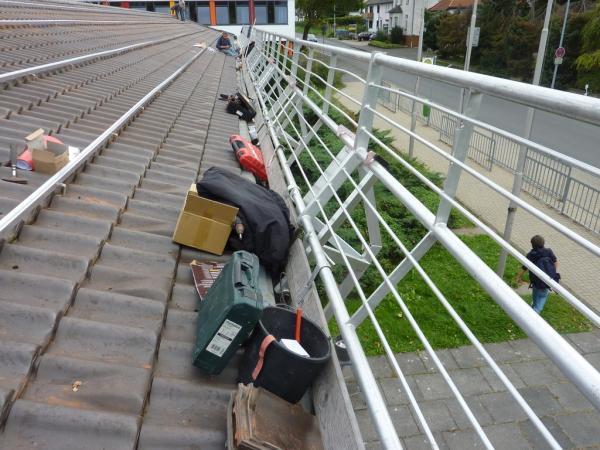 Grote foto dakrandbeveiligingen van profix doe het zelf en verbouw steigers