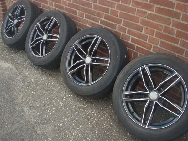 Grote foto 17 inch s5 black velgen banden verdestein 5x112 auto onderdelen banden en velgen