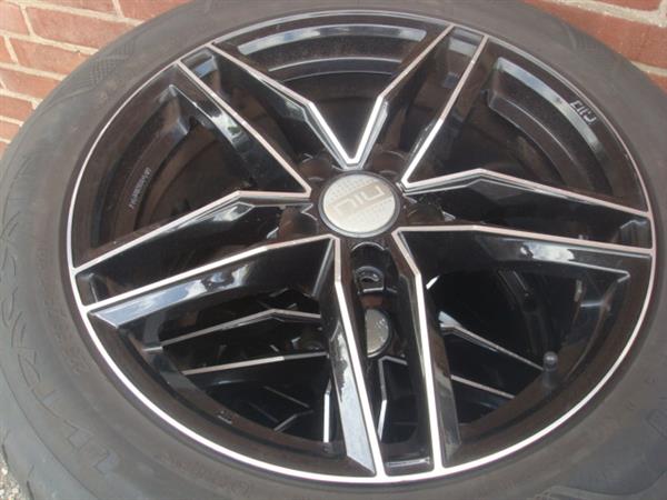 Grote foto 17 inch s5 black velgen banden verdestein 5x112 auto onderdelen banden en velgen