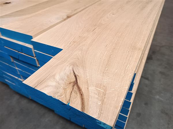 Grote foto 40x180mm 205cm eiken doe het zelf en verbouw hout en planken