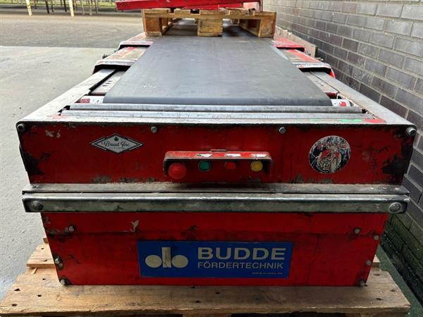 Grote foto budde transportband telescopische transportband voor het laden en lossen van containers 500 tot 1150 agrarisch transportbanden