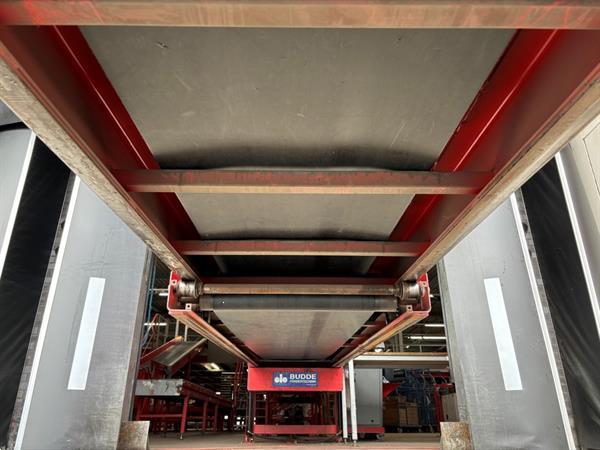 Grote foto budde transportband telescopische transportband voor het laden en lossen van containers 500 tot 1150 agrarisch transportbanden