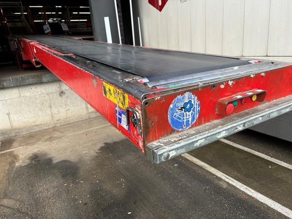 Grote foto budde transportband telescopische transportband voor het laden en lossen van containers 500 tot 1150 agrarisch transportbanden