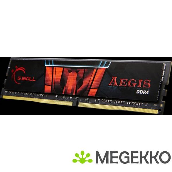 Grote foto g.skill ddr4 aegis 1x16gb 3000 computers en software harde schijven