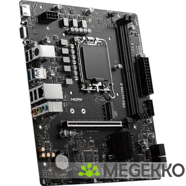 Grote foto msi pro h610m e moederbord intel h610 lga 1700 micro atx computers en software moederborden
