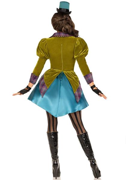 Grote foto mad hatter jurk dames fluweel leg avenue verzamelen overige verzamelingen