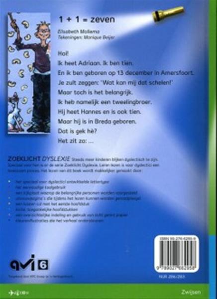 Grote foto 1 1 zeven zoeklicht dyslexie boeken jeugd 13 jaar en ouder