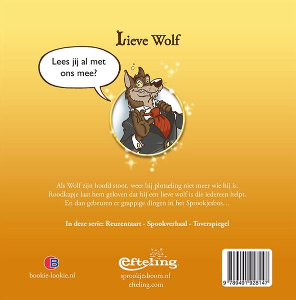 Grote foto lieve wolf sprookjesboom boeken overige boeken