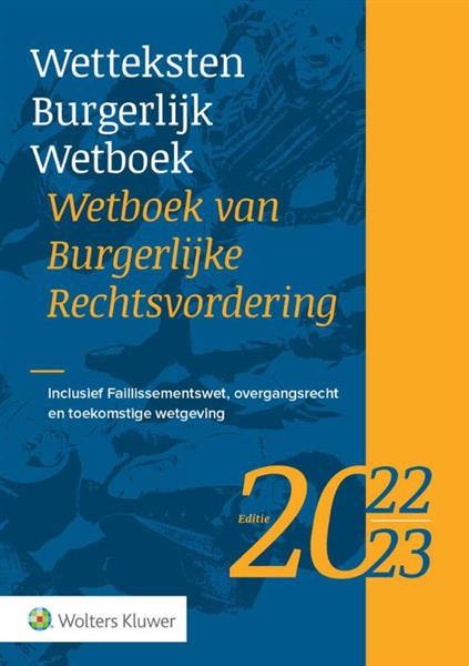 Grote foto wetteksten burgerlijk wetboek wetboek van burgerlijke rechtsvordering 2022 2023 boeken overige boeken