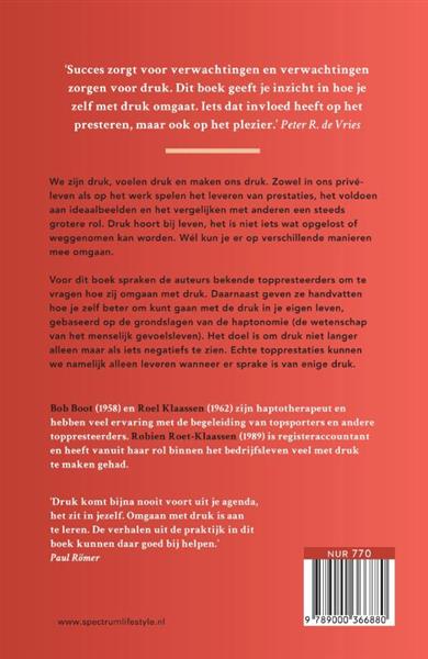 Grote foto omgaan met druk boeken psychologie