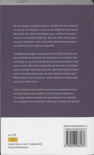 Grote foto het blijft toch je kind boeken psychologie