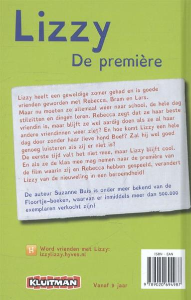 Grote foto de premiere lizzy boeken jeugd 13 jaar en ouder