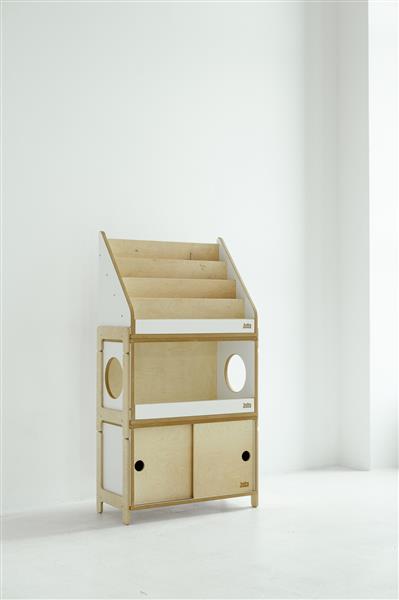 Grote foto modulaire montessori kinderboekenrek boekenrek kinderen en baby complete kinderkamers