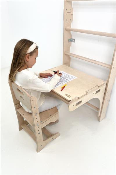 Grote foto houten klimrek voor binnen houten klimrek kinderen en baby overige