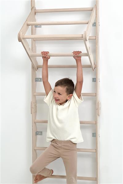 Grote foto houten klimrek voor binnen houten klimrek kinderen en baby overige