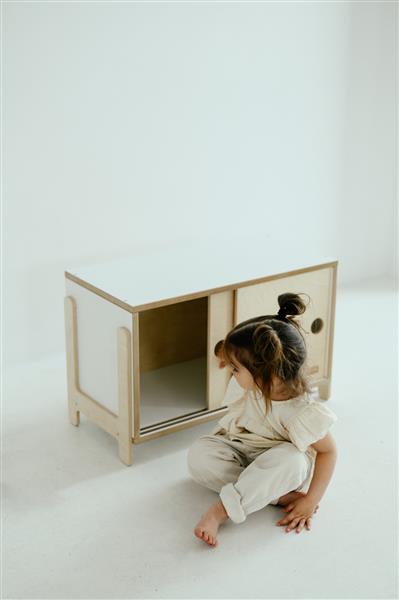 Grote foto modulaire montessori kast modulaire set kast met duren kinderen en baby complete kinderkamers