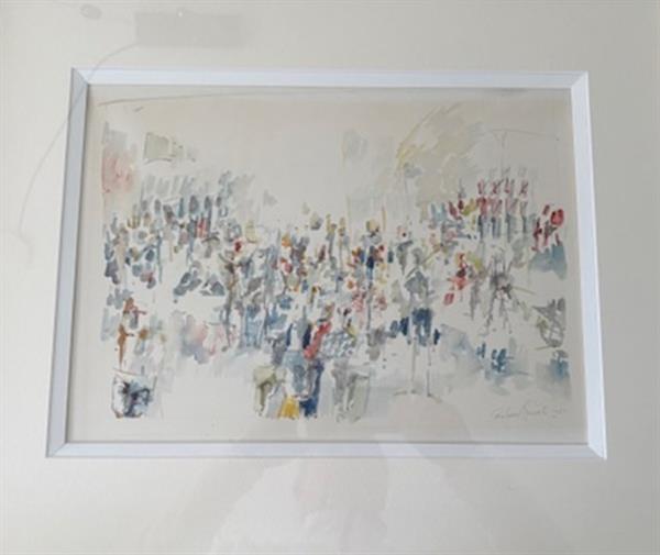 Grote foto richard smeets maskerade antiek en kunst abstract