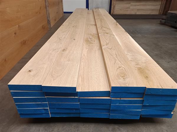 Grote foto 40x180mm 405cm eiken doe het zelf en verbouw hout en planken