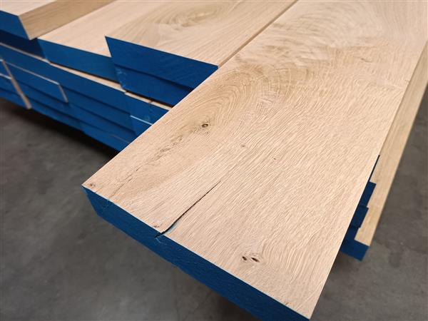 Grote foto 40x180mm 405cm eiken doe het zelf en verbouw hout en planken