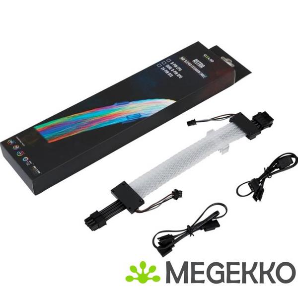 Grote foto gelid solutions astra argb extension cable 8 pin atx computers en software overige computers en software