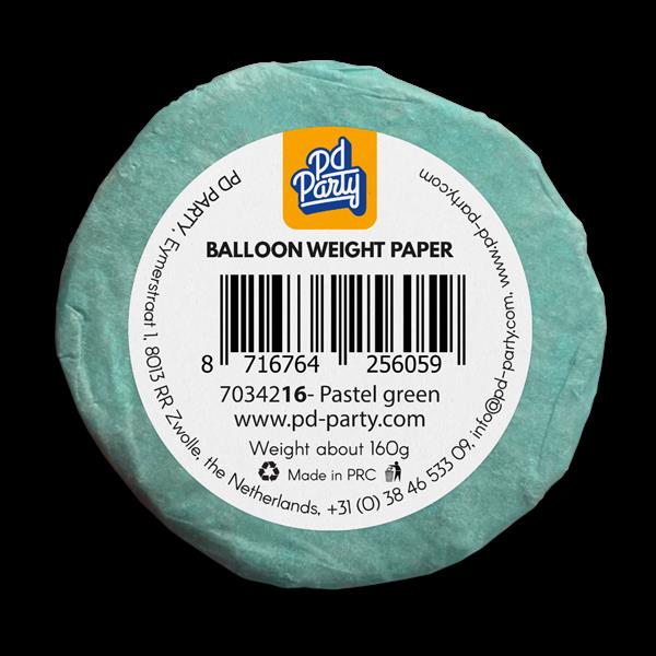 Grote foto groene ballon gewicht pastel 160gr verzamelen overige verzamelingen