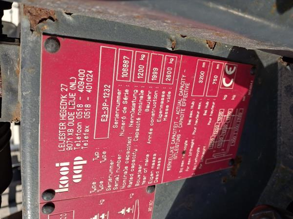 Grote foto kooiaap meeneem heftruck ruwtereinheftruck triplo agrarisch heftrucks