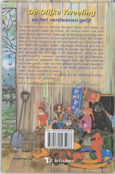 Grote foto de olijke tweeling en het verdwenen geld de olijke tweeling boeken jeugd 13 jaar en ouder