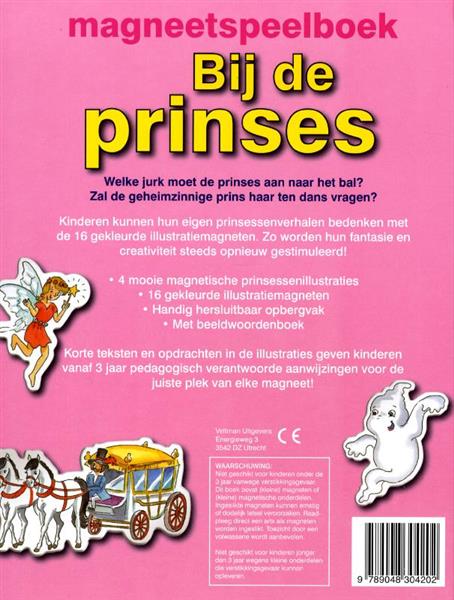 Grote foto magneetspeelboek bij de prinses boeken jeugd 13 jaar en ouder