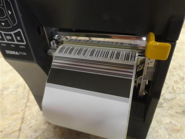 Grote foto zebra zt230 thermal transfer label printer rewinder usb network peel 203dpi computers en software printers