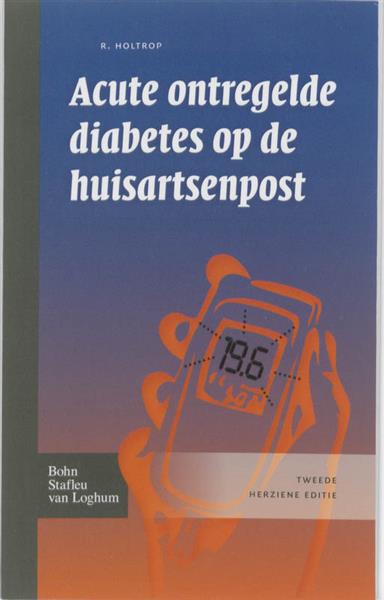 Grote foto acute ontregelde diabetes op de huisartsenpost boeken wetenschap