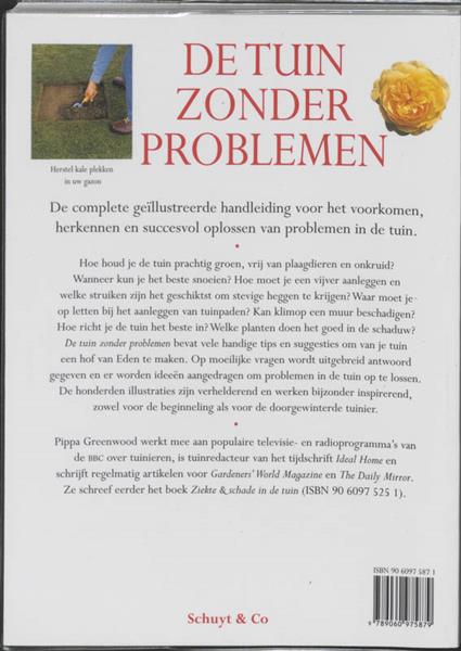 Grote foto de tuin zonder problemen boeken hobby en vrije tijd