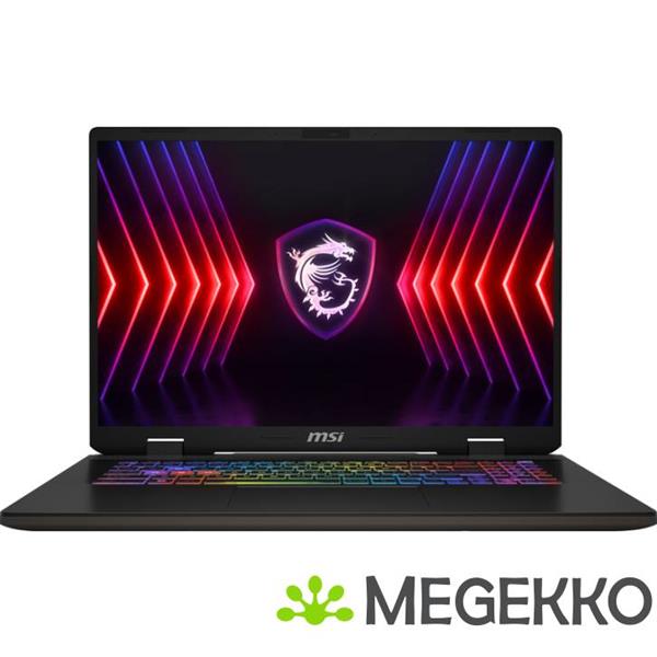 Grote foto msi sword 17 hx b14vfkg 010nl core i7 rtx 4060 gaming laptop computers en software overige computers en software