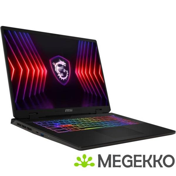Grote foto msi sword 17 hx b14vfkg 010nl core i7 rtx 4060 gaming laptop computers en software overige computers en software