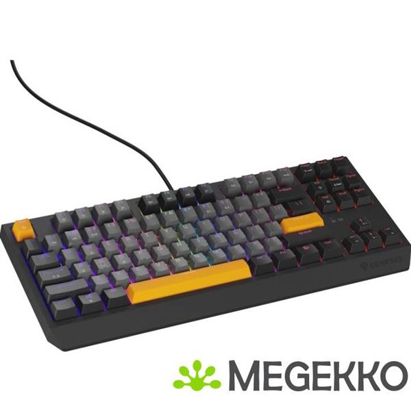 Grote foto genesis nkg 2082 thor 230 tkl rgb gaming toetsenbord in zwart computers en software toetsenborden