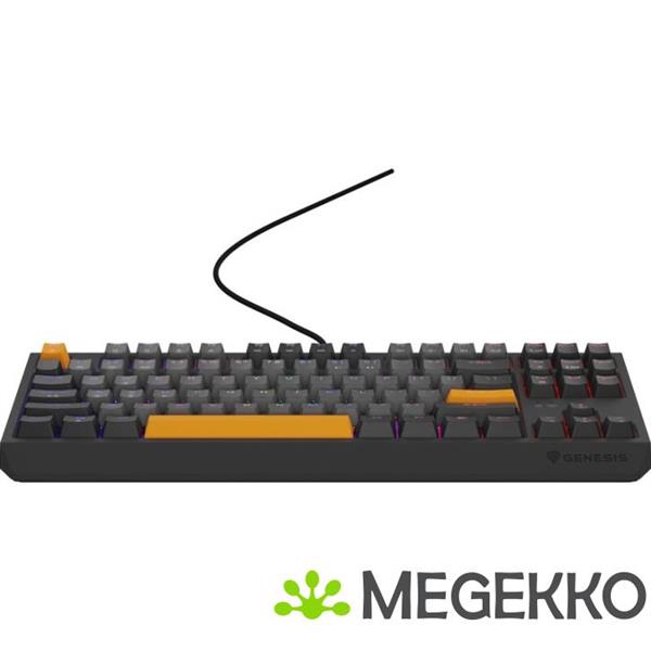 Grote foto genesis nkg 2082 thor 230 tkl rgb gaming toetsenbord in zwart computers en software toetsenborden