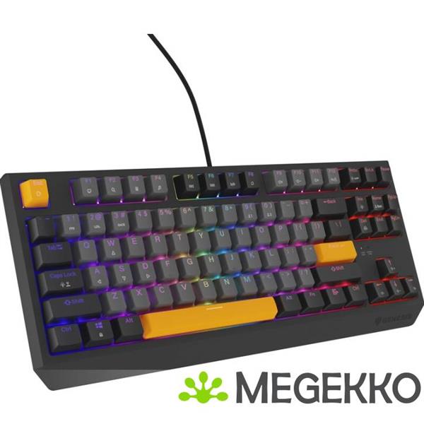 Grote foto genesis nkg 2082 thor 230 tkl rgb gaming toetsenbord in zwart computers en software toetsenborden