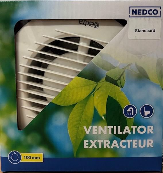 Grote foto nedco rm100 bad toiletventilator doe het zelf en verbouw luchtverdeeltechniek