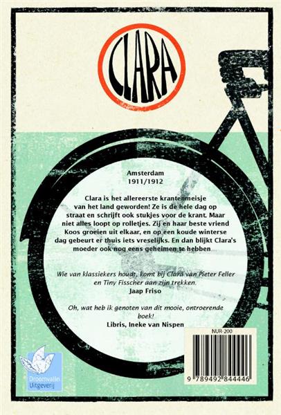 Grote foto clara het krantenmeisje clara 2 boeken jeugd 13 jaar en ouder