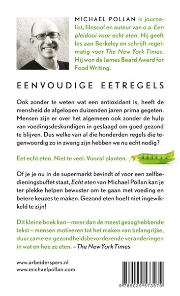 Grote foto echt eten boeken wetenschap