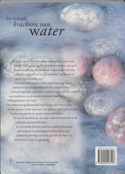 Grote foto de helende krachten van water boeken gezondheid en voeding