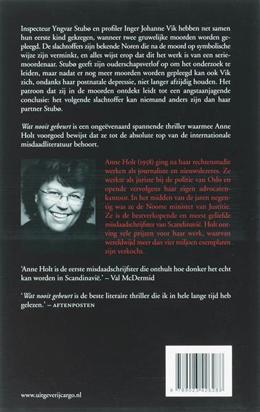 Grote foto wat nooit gebeurt boeken thrillers