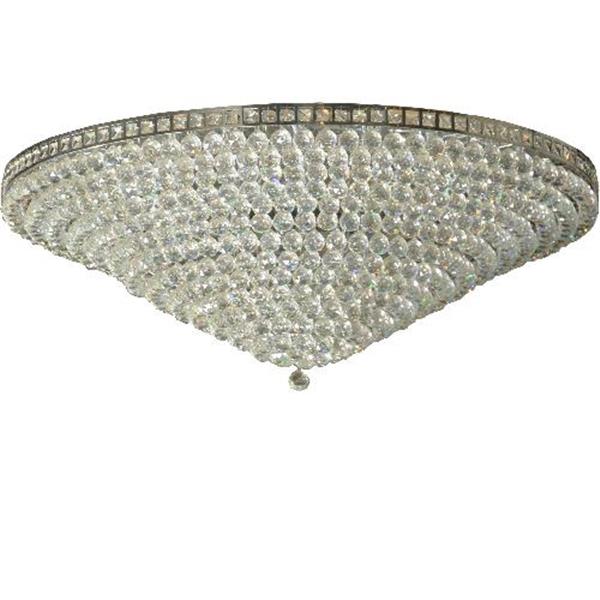 Grote foto kolossale kroonluchter ca. 1950 met vele honderden geslepen bollen diameter 1 20 m. no.155511 antiek en kunst overige in antiek gebruiksvoorwerpen