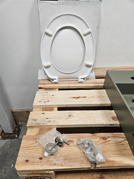 Grote foto closetzitting 37 x 44 cm wit doe het zelf en verbouw sanitair